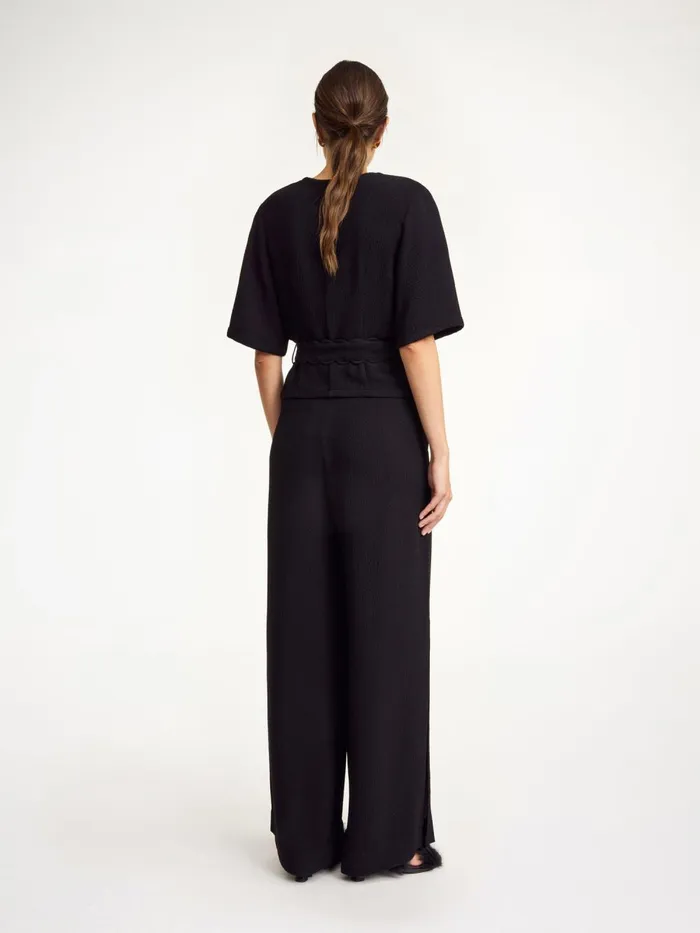 Ullas Blouse Black Women By Malene Birger Tops and Blouses
