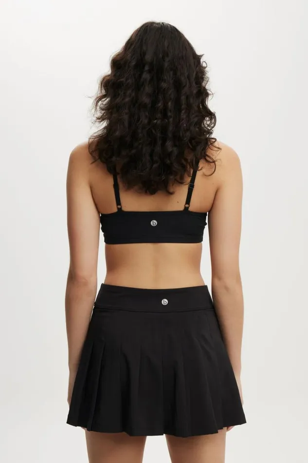 Ultra Soft Pleat Skirt Black Women Cotton On Shorts and Skirts