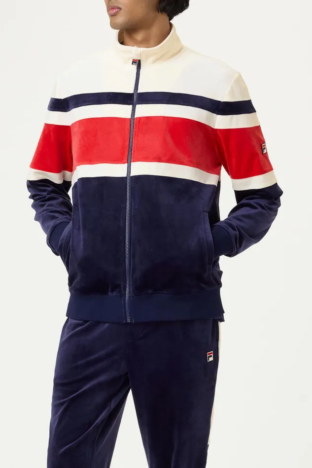 Velour Sets Men Fila Smart Retro Velour Blocked Track Jacket 488 Fila Navygardeniafila Red Velour Sets Men Fila Smart Retro Velour Blocked Track Jacket 488 Fila Navygardeniafila Red