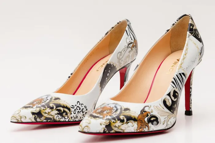 Vinci Leather Heels The Perugia White Leather Pump Shoe 8211 Women