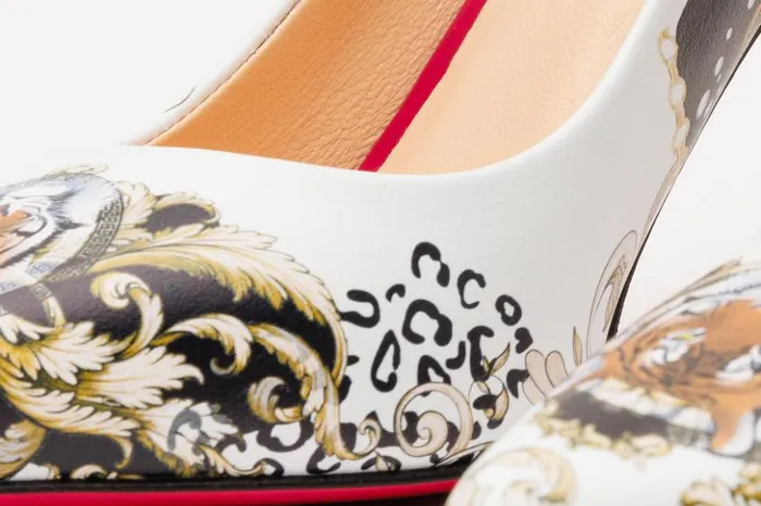 Vinci Leather Heels The Perugia White Leather Pump Shoe 8211 Women