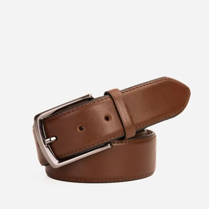 Vinci Leather Leather Belts The Bogota Brown Calfskin Belt 8211 Men