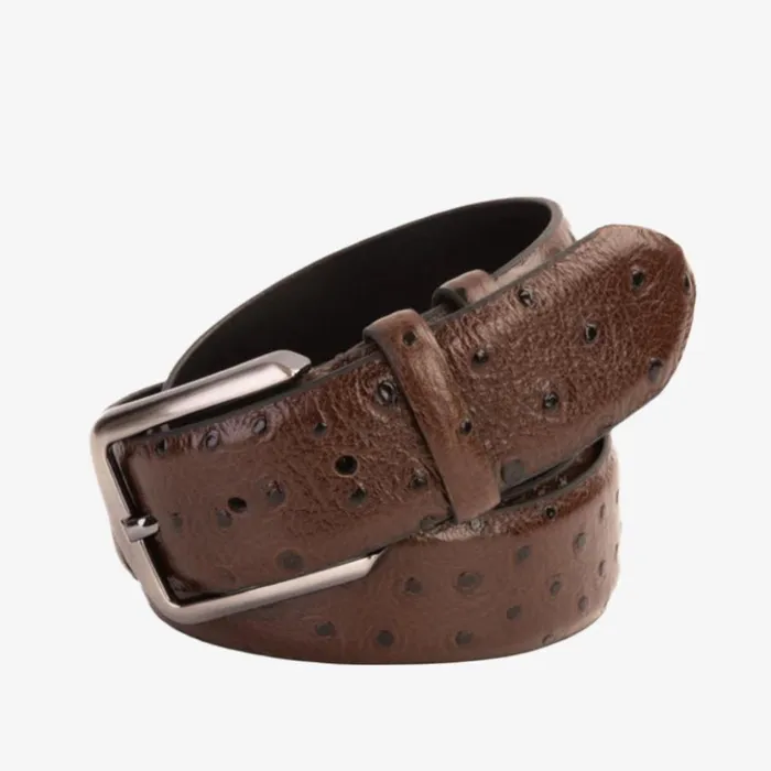 Vinci Leather Leather Belts The Monterrey Brown Leather Belt 8211 Men