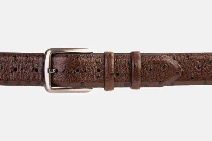 Vinci Leather Leather Belts The Monterrey Brown Leather Belt 8211 Men