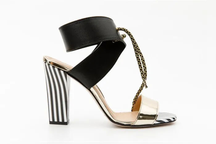 Vinci Leather Sandals The Bloke Black Leather Ankle Strap Sandal 8211 Women