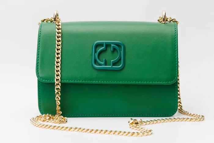 Vinci Leather Sandals The Maneadero Green Leather Handbag 8211 Women