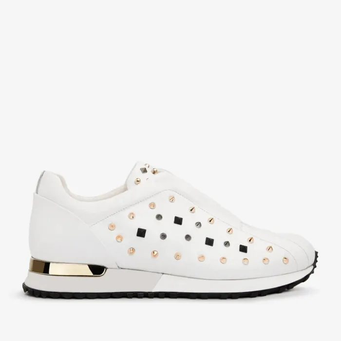 Vinci Leather Sneakers The Infanta White Spike Leather Sneaker Limited Edition 8211 Women