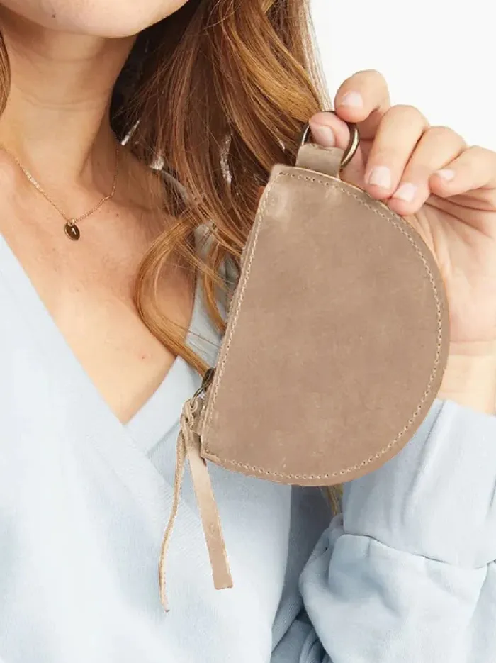 Wallets and Clutches Able Women Hana Mini Pouch Cognac