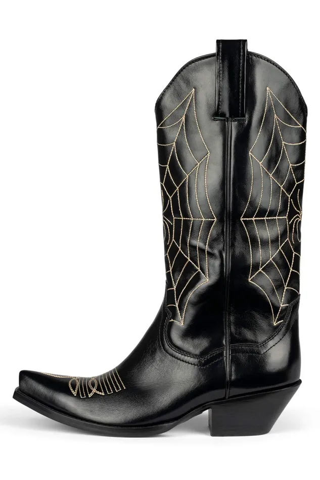 Women Ankle To Mid Jeffrey Campbell SPIDERWEB Black