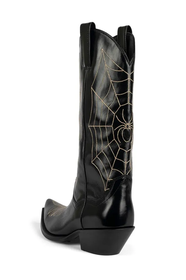 Women Ankle To Mid Jeffrey Campbell SPIDERWEB Black