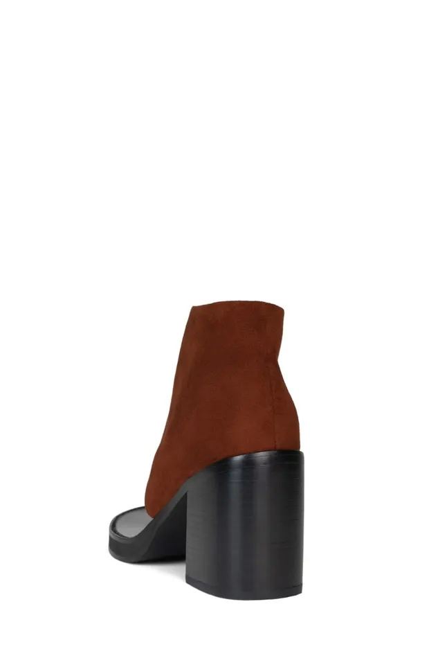Women Ankle To Mid Jeffrey Campbell TRUST Rust Suede