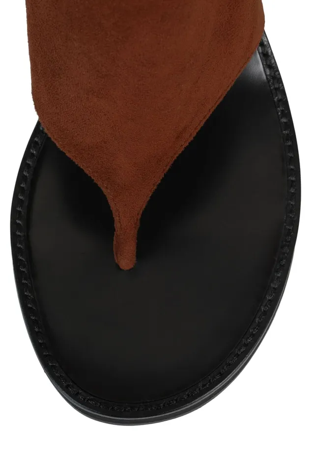 Women Ankle To Mid Jeffrey Campbell TRUST Rust Suede