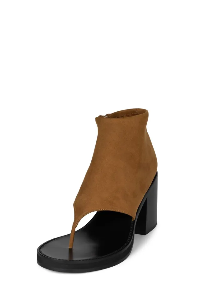 Women Ankle To Mid Jeffrey Campbell TRUST Rust Suede