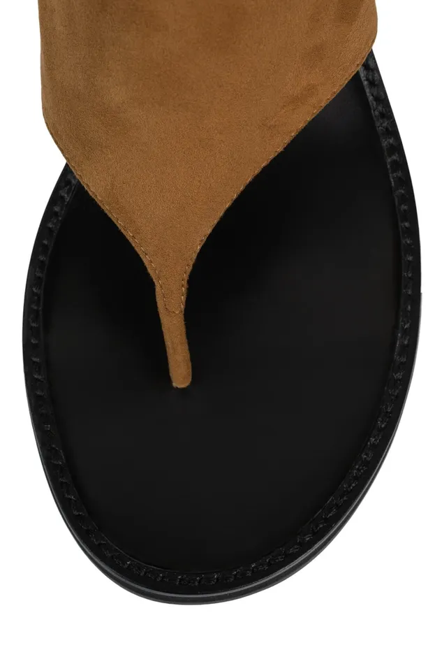 Women Ankle To Mid Jeffrey Campbell TRUST Rust Suede