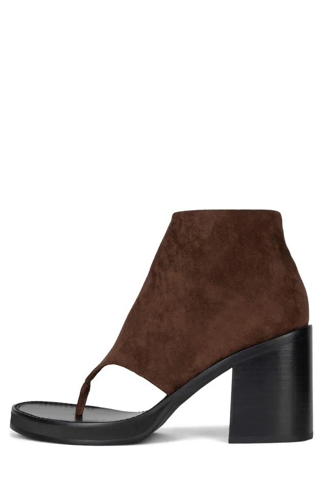 Women Ankle To Mid Jeffrey Campbell TRUST Rust Suede