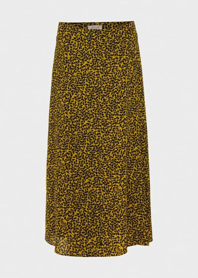 Women Annette Skirt Chartreuse Navy Hobbs Skirts