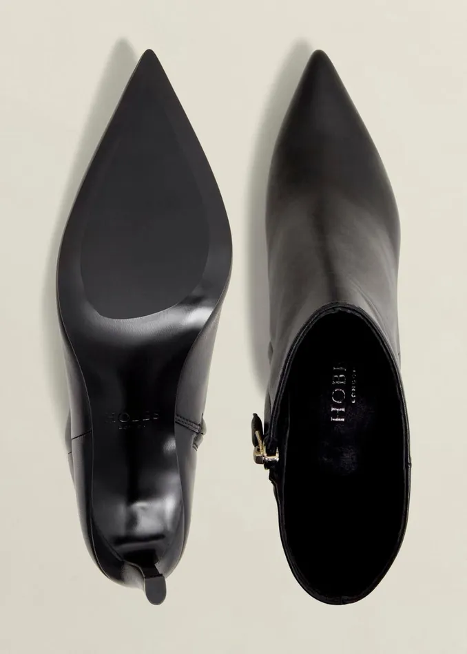 Women Aria Leather Ankle Boots Black Hobbs Boots