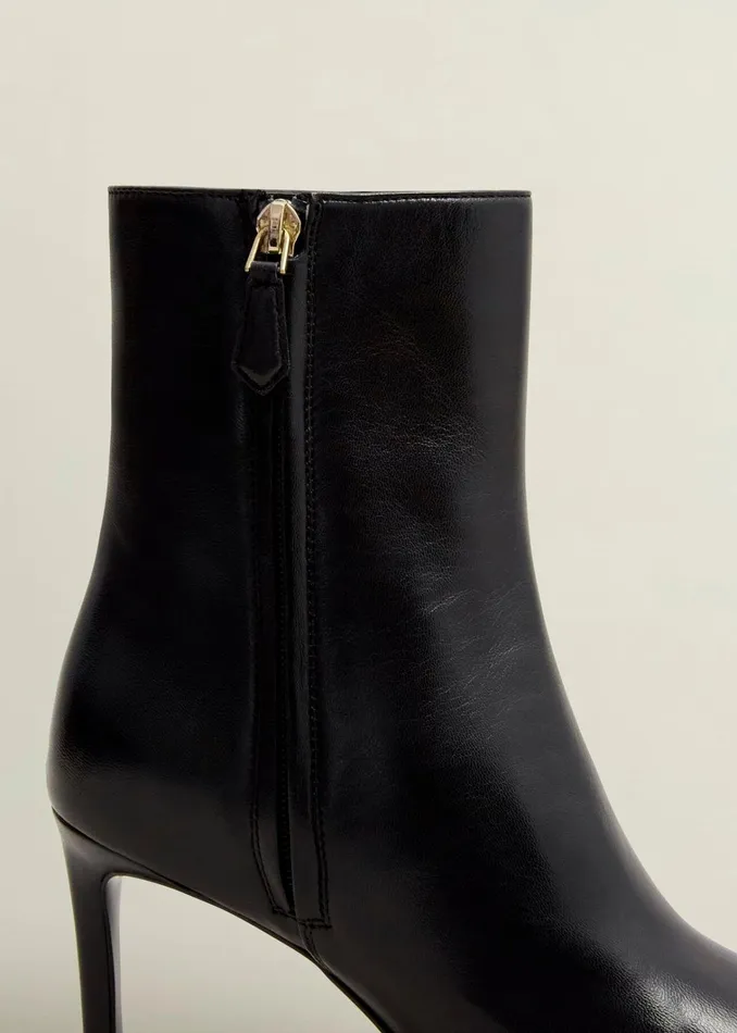 Women Aria Leather Ankle Boots Black Hobbs Boots