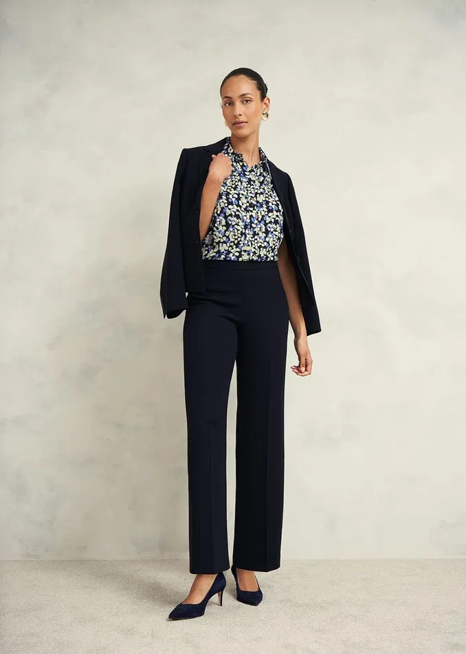 Women Ariela Top Navy Multi Hobbs Tops