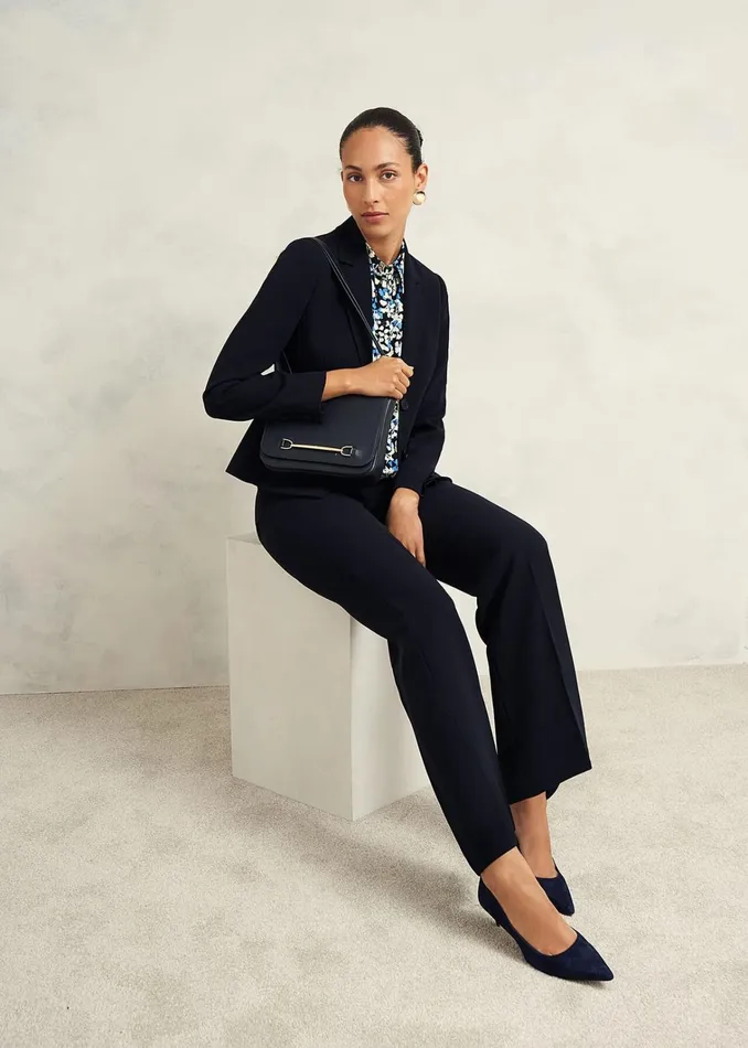 Women Ariela Top Navy Multi Hobbs Tops
