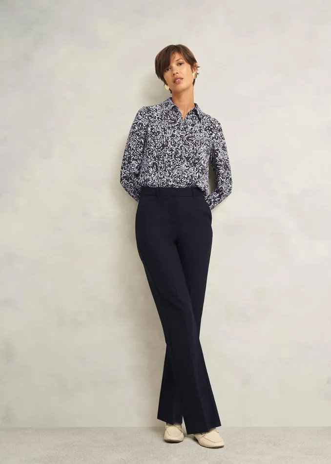 Women Astraea Shirt Navy Ivory Hobbs Tops