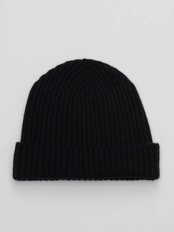 Women Begg X Co Beanies Alex Cashmere Beanie Black