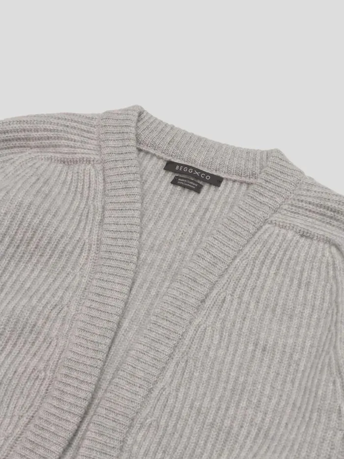 Women Begg X Co Cardigans Shrug Cashmere Cardigan Sanderling