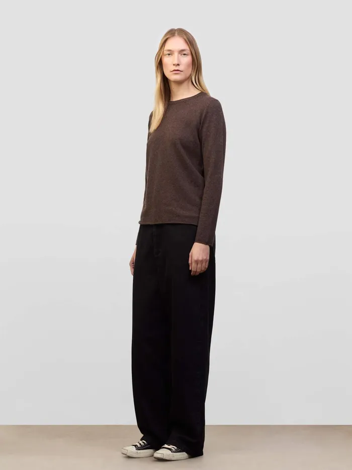 Women Begg X Co Loungewear Luxe Cashmere TShirt Undergrowth
