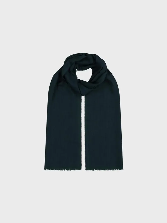 Women Begg X Co Scarves Wispy Solid Superfine Cashmere Scarf Grove