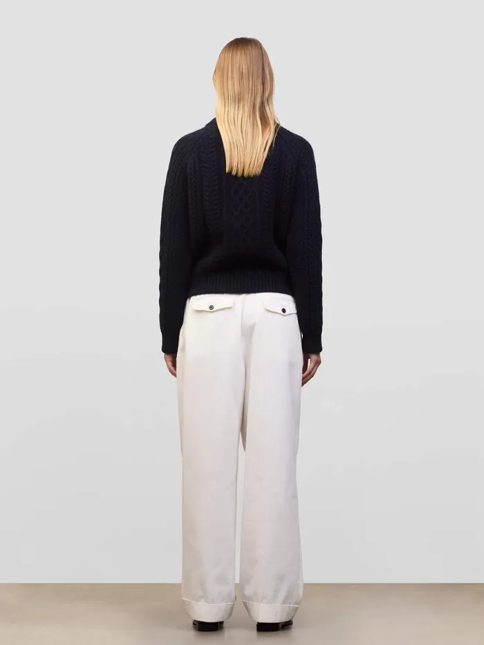 Women Begg X Co Sweaters Isla Cashmere Sweater Pacific