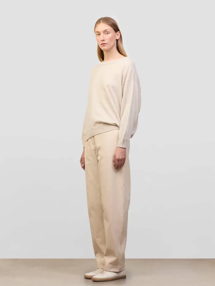 Women Begg X Co Sweaters Jade Cashmere Sweater Earl Grey