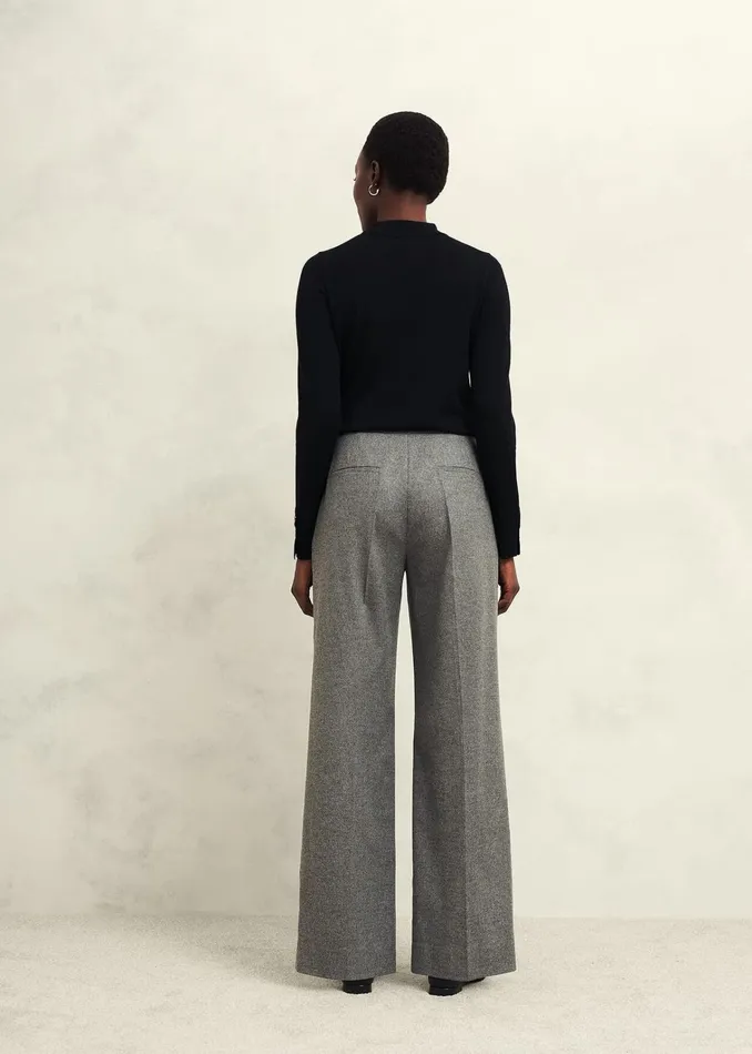 Women Bella Merino Wool Jumper Black Hobbs Jumpers and Cardigans