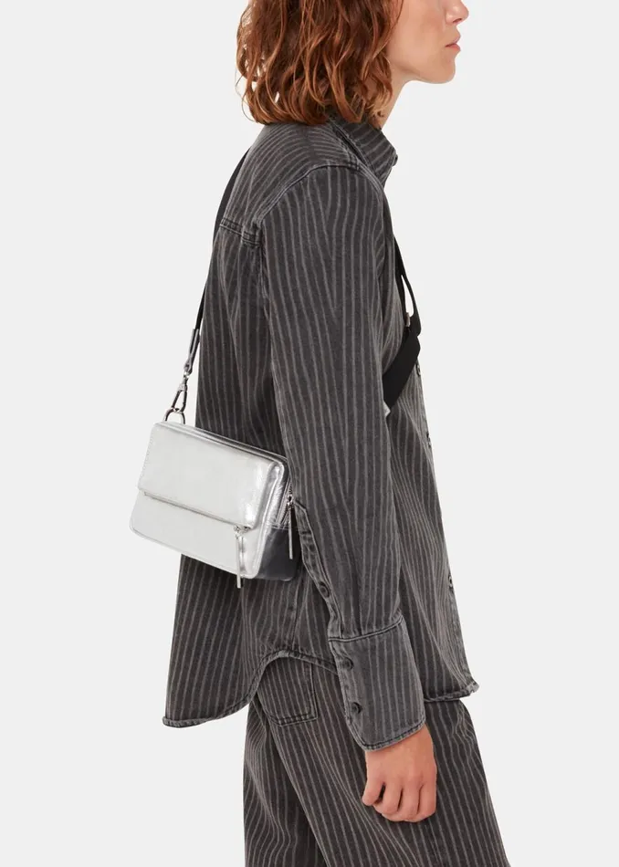 Women Bibi Bags Whistles Silver Bibi Crossbody Bag