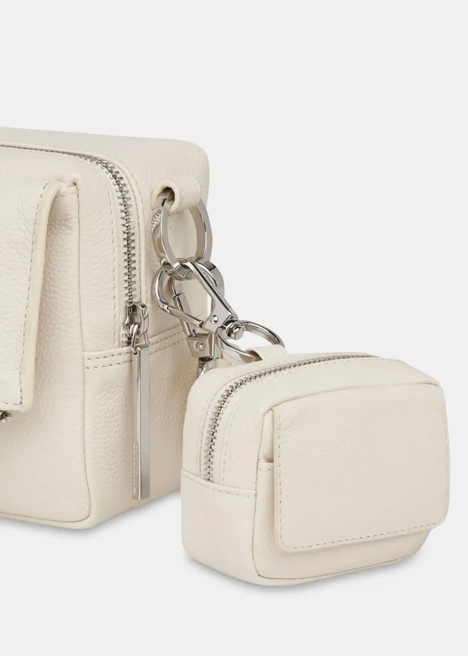 Women Bibi Bags Whistles White Bibi Keyring