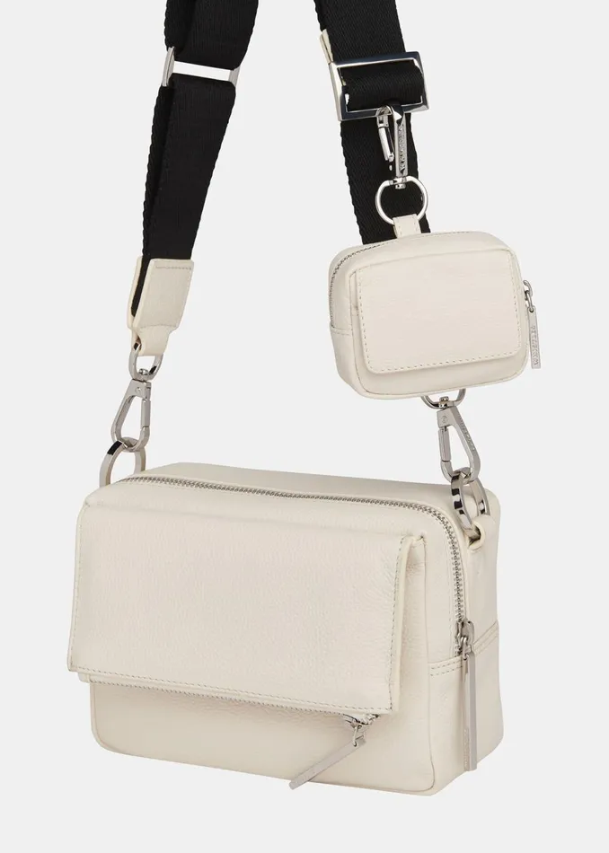 Women Bibi Bags Whistles White Bibi Keyring
