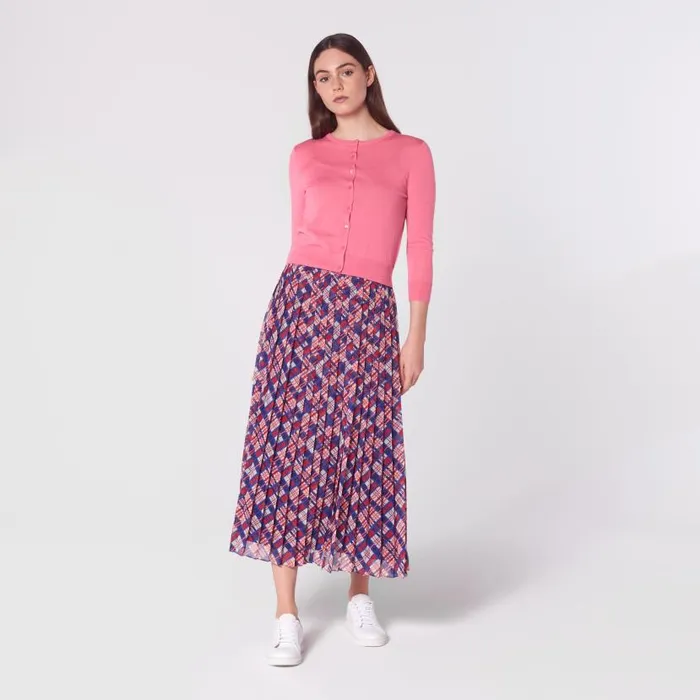 Women Bonnie Pink Merino Wool Cardigan Candy LKBennett Tops Women Bonnie Pink Merino Wool Cardigan Candy LKBennett Tops