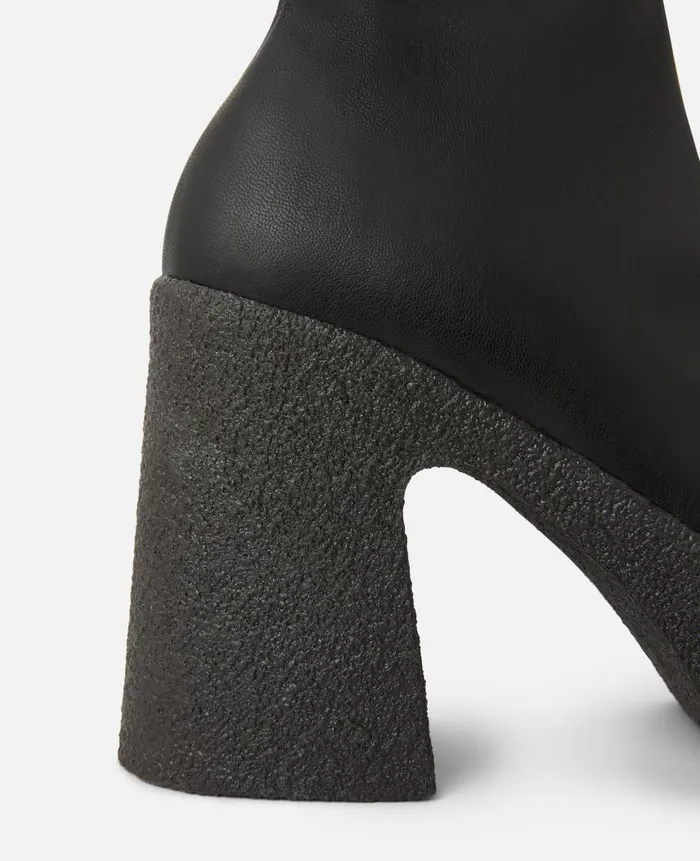 Women Boots Stella McCartney Chunky Ankle Boots Black