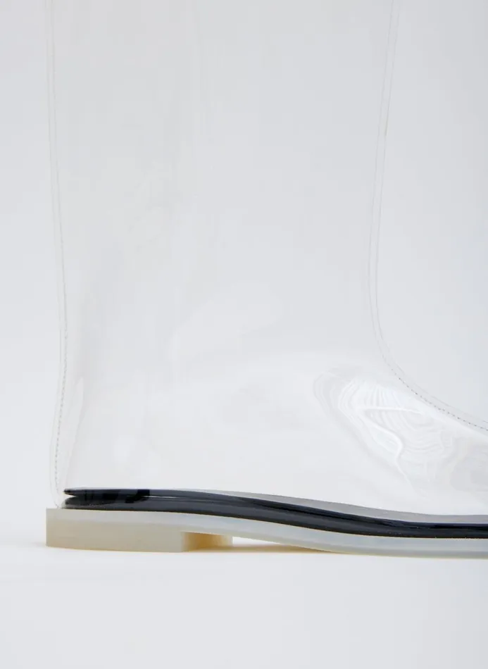 Women Boots Tibi Mookie Rain Boot Clear
