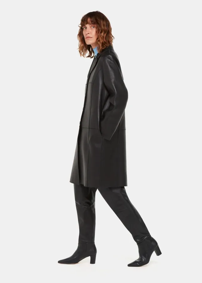 Women Boots Whistles Black Inessa Over The Knee Boot