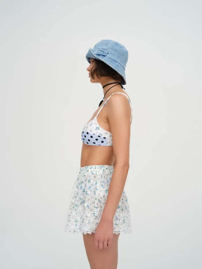 Women Bottoms For Love and Lemons Muna Coverup Shorts White Women Bottoms For Love and Lemons Muna Coverup Shorts White