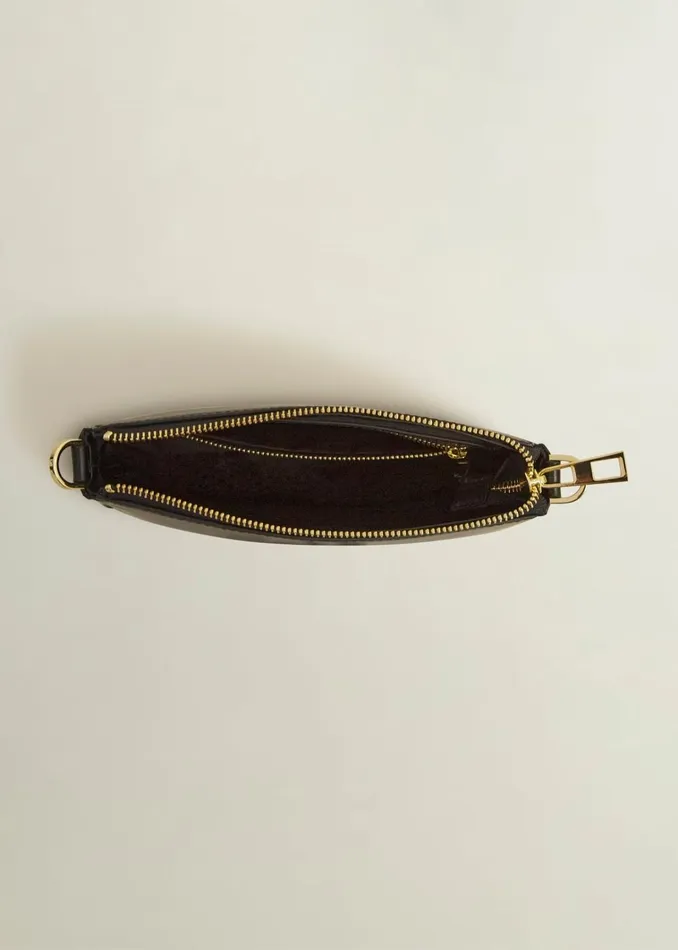 Women Briella Leather Crossbody Bag Black Hobbs Bags
