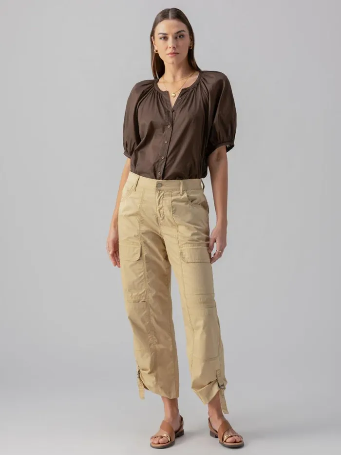 Women Bubble Sleeve Boho Blouse Mud Bath Sanctuary Clothing Tees and Tops Women Bubble Sleeve Boho Blouse Mud Bath Sanctuary Clothing Tees and Tops
