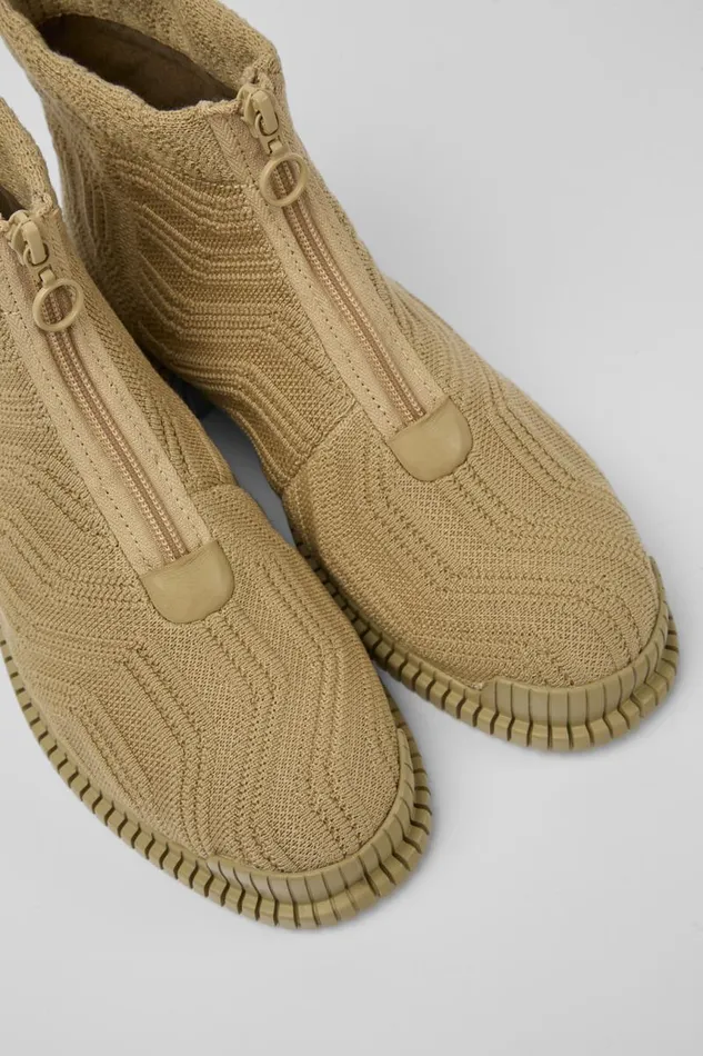 Women Camper Ankle Boots Pix Beige Ankle Boots