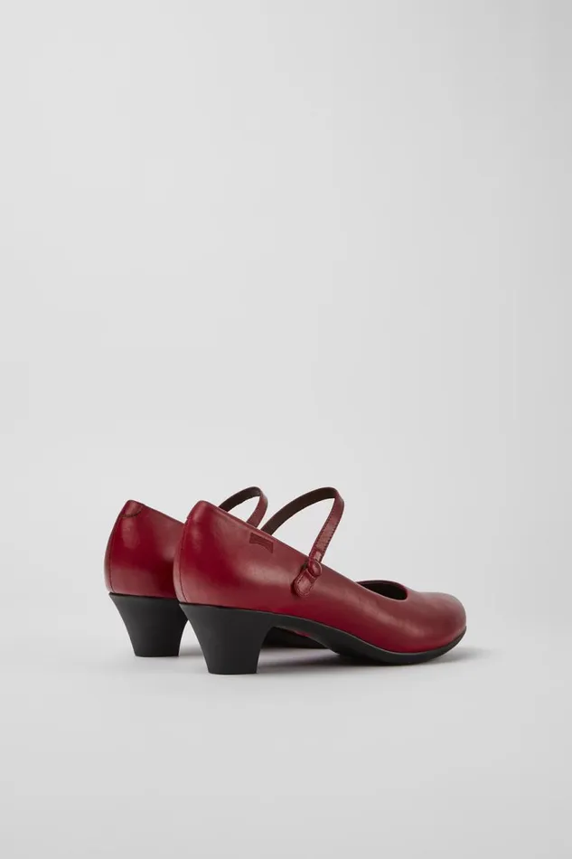 Women Camper Ballerinas Helena Red Heels Women Camper Ballerinas Helena Red Heels