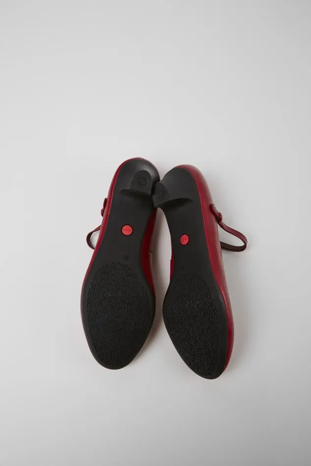 Women Camper Ballerinas Helena Red Heels Women Camper Ballerinas Helena Red Heels