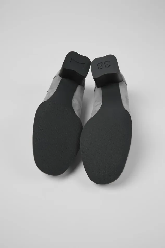 Women Camper Ballerinas Katie Gray Nubuck Mary Jane Heels Women Camper Ballerinas Katie Gray Nubuck Mary Jane Heels