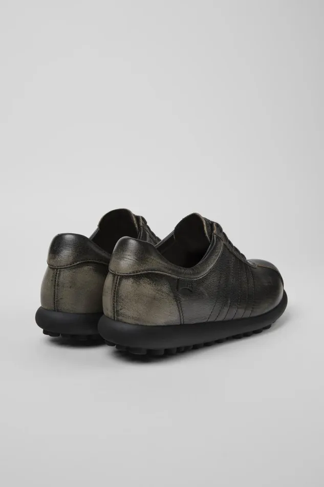 Women Camper Casual Shoes Pelotas Bicolor Leather Shoes