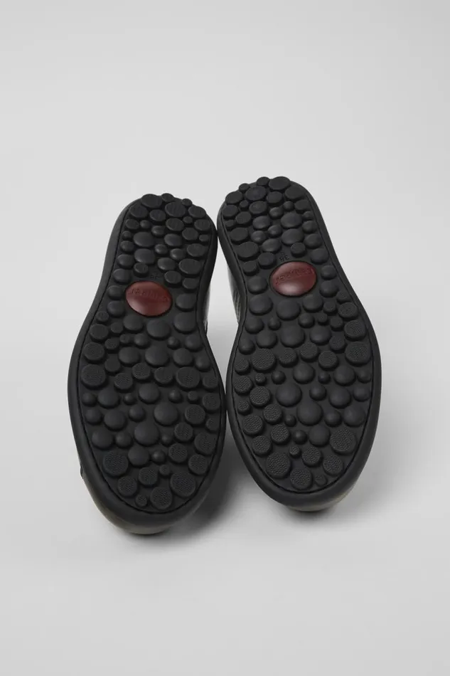 Women Camper Casual Shoes Pelotas Bicolor Leather Shoes