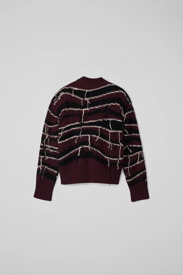 Women Camper Knit Melange Knit Sweater Brown Organic Cotton Knit Sweater Women Camper Knit Melange Knit Sweater Brown Organic Cotton Knit Sweater