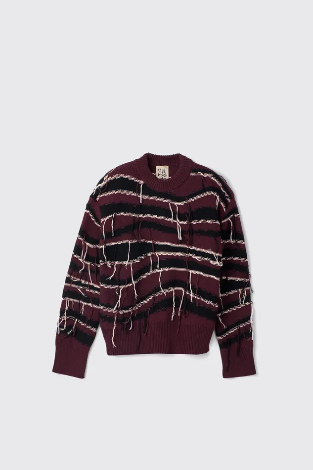 Women Camper Knit Melange Knit Sweater Brown Organic Cotton Knit Sweater Women Camper Knit Melange Knit Sweater Brown Organic Cotton Knit Sweater